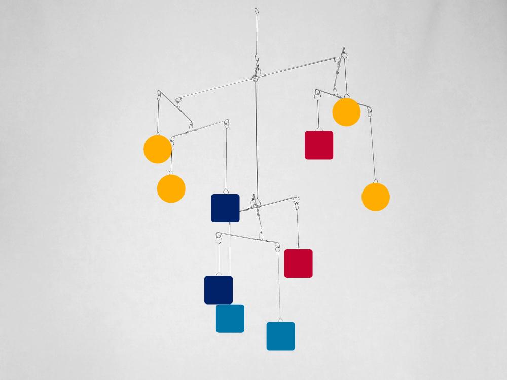 Selected hanging mobile Icarus